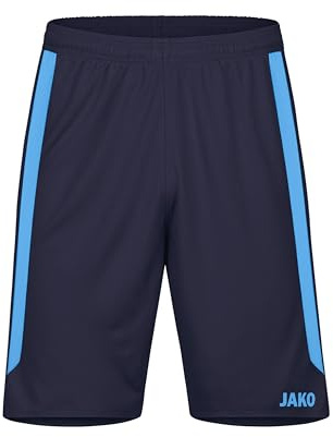 JAKO Herren Sporthose Power, Marine/SkyBlue, XL
