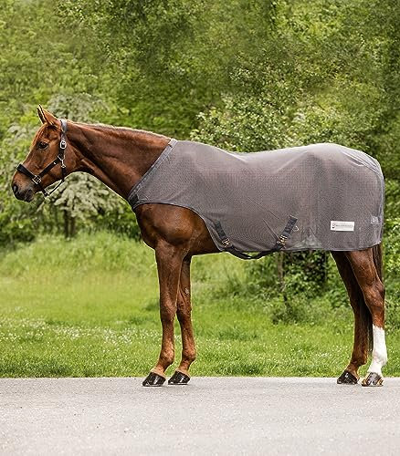 Waldhausen Fliegen-Führmaschinendecke Comfort, grau, 135 cm