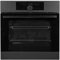 SIA BIPO76GM Single Electric Fan Oven Stainless Steel 60cm 76L Digital Display