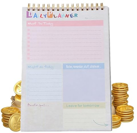 Planificateur de budget mensuel – Organiseur de budget mensuel, organiseur de suivi des dépenses A5 | Journal de cahier de factures non daté