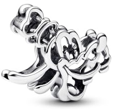 PANDORA Marvel Spider-Man Miles Morales 793842C01 Sterling Silver Charm Compatible ME and Moments 7.1 x 21.5 x 10 mm