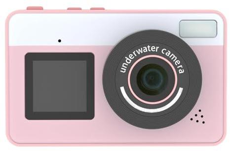 Appareil photo numérique IP68 48 MP haute résolution pour photographie sous-marine de 3 m de profondeur, design léger pour la plongée avec tuba