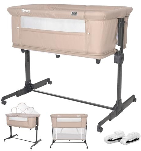 Lorelli Babybett, Aluminium, Beige