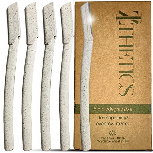 IZthetics Dermaplaning Blades for Face – Face Razors for Women and Men – Facial Hair Remover Ideal for Peach Fuzz, Eyebrow Shaper – Easy to Use and Safe (5)