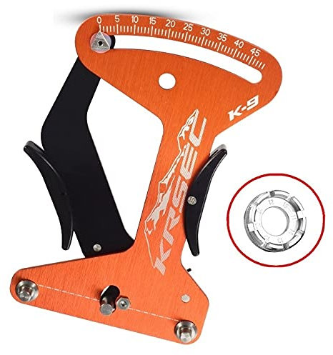 Tensione dei raggi della bicicletta Tensiometro del misuratore del misuratore della bici del tensiometro del tensiometro del tensiometro del tendiometro per MTB. Indicatore di scaleggio dei portavoce