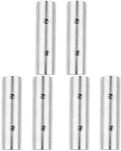 jojofuny 6pièces Adaptateur XLR Broches Male-Male Et Lot de Connecteur pour Microphone Et Amplificateur Audio Léger Et Pratique