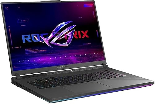 ASUS ROG Strix G18 18 240Hz Laptop 16TB SSD 96GB DDR5 RAM Win 11 Pro (Intel 14th Gen Core i9-14900HX processor TURBO 5.80Ghz, NVIDIA GeForce RTX 8GB GDDR6, 18 QHD 2560x1600) Gaming Notebook Computer