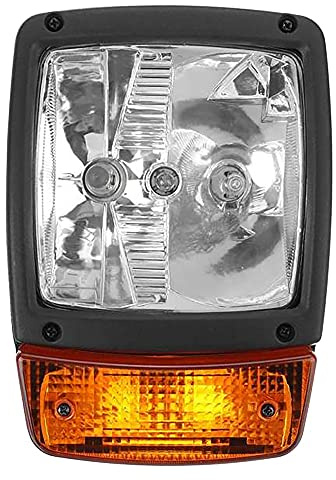 Chavisenty Phares avant LED 24 V pour pelleteuse, clignotant, lampe de travail pour tracteur, chariot élévateur, chariot élévateur A