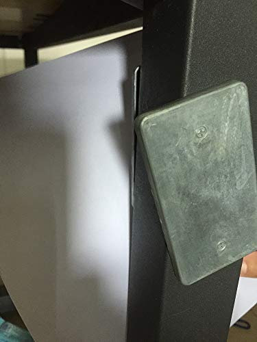 geo-versand Magnetic Plate Platte Abdeckung Silber + Logbuch D5