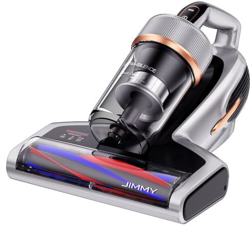Jimmy BX7 Pro Milbensauger 700W Leistungsstark Matratzenreiniger mit UV-C-Licht, Hausstaubmilben Sensor,Ultraschall Funktion,16Kpa Absaugung Handstaubsauger für Matratze Sofa Bett