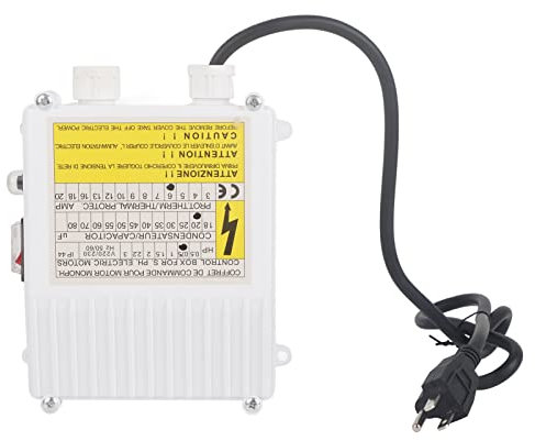 Pumpensteuerkasten, Tauchwasserpumpe Steuerkasten Tauchpumpe Externer Steuerkasten für Wärmeschutz-Wasserpumpe(1500 W, EU-220 V)