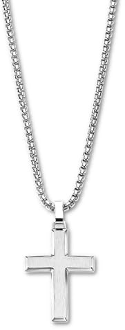 LOTUS Halsband i stålstil korshänge