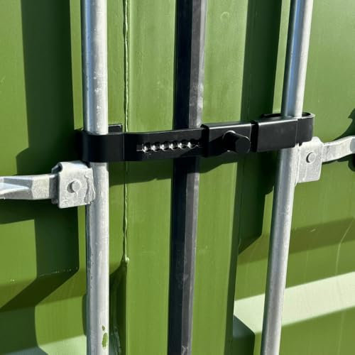 Heavy Duty Container Lock Hardened Steel, Fits Door Bars, Extra Security - Shipping Container Additional Security