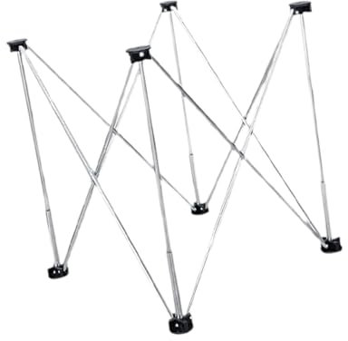 FewNvWa Gambe Da Tavolo per Stazione di Lavoro Mobile, Gambe Pieghevoli per Banco di Lavoro