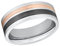 s.Oliver Ring Edelstahl Damen Ringe, Bicolor, Kommt in Schmuck Geschenk Box, 2032554