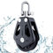 VENTDOUCE Sail Pulley - Swivel Pulleys for Cable,High Load Capacity Trolley Crane Pulley Block System Ship Sailing Accessories for Pilates