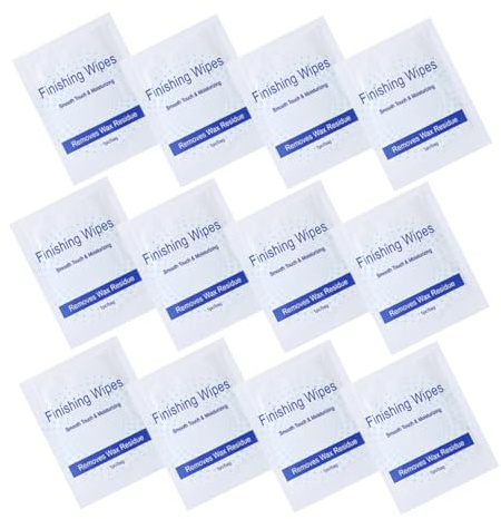LRXIYODE Salviette Post-ceretta per Rimozione della Cera 40 Pz, Salviette Lenitive da Viaggio per Cura del Corpo Dopo Depilazione, Panni Morbidi Non Irritanti per Pelle Sensibile