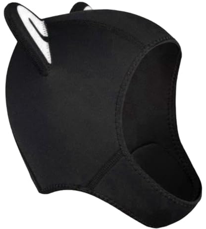 Generisch Cappello subacqueo per surf, opzione di colore rosa, casco da kayak altamente elastico, scudo per sport acquatici, maschera flessibile in neoprene, protezione per donne e professionisti
