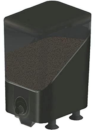 Jiuvaso Distributeur Automatique de Nourriture Grande Capacité pour Bassin, Aquarium et Bassin