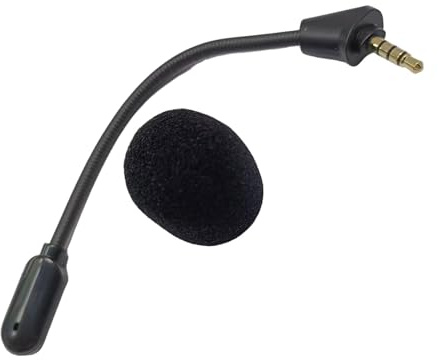 Beimus mikrofon för II headset ersättning 3,5 mm spelmikrofon bom avtagbar mikrofon