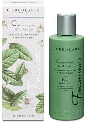 L'Erbolario Crema Fluida per il Corpo Frescaessenza 200ml leggera agrumata