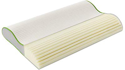 Träumeland T065101 Kinderkissen Premium - atmungsaktives und mitwachsendes Kissen, Polyester, für gleichmäßige Druckverteilung und optimale Unterstützung der Halswirbelsäule, mehrfarbig