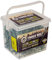 Timber Wolf Stick-Fit Decking Screws - 4.2 x 50mm, Organic Green Coating