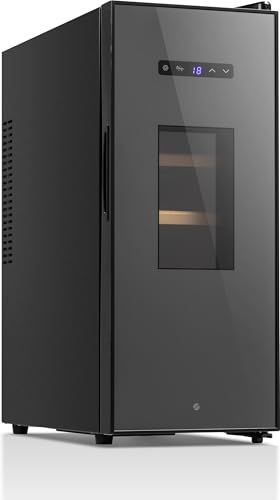 Ströme BCW-36A/02 Vinkylskåp 12 Flaskor, 8–18 °C, LED-belysning, Energiklass E, 37 dB, 30 Liter