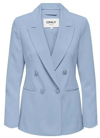 ONLY Onlastrid Life L/S Fit Blazer TLR Noos, Chambray Doux, 42 Femmes
