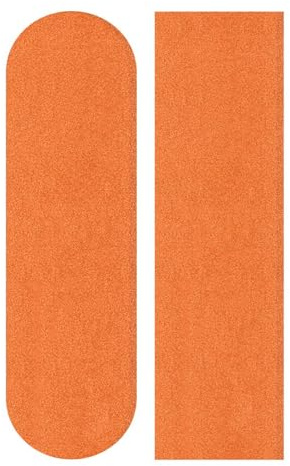 famyily Neon Orange Klebeband für Skateboards, Skate, Griptape, wasserdicht, für Outdoor, 1 Blatt, 111,8 x 25,4 cm
