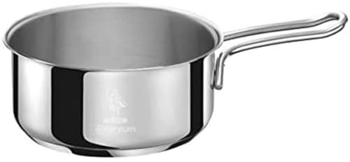 Aeternum Casseruola 1 manico, Acciaio Inox, Adatto anche all'induzione, diametro 14 cm, La Divina