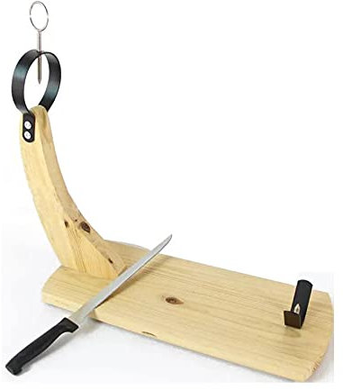 TANYTAO-SHOP Ham Holder Ham Rack Wood Ham Holder Ham Leg Stand For Home Kitchen Bar Restaurant Chef Accessories Ham Rack，Kitchen Party Tools