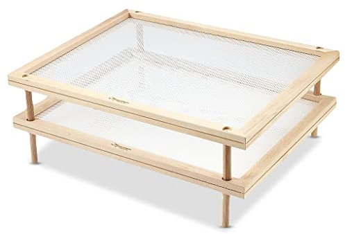 Guangcailun Séchoir à pâtes séchoir à Aliments Frais empilable avec Plateau en Filet Domestique