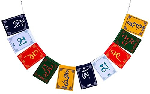 Fopytu Banderas De Oración del Budismo Tibetano