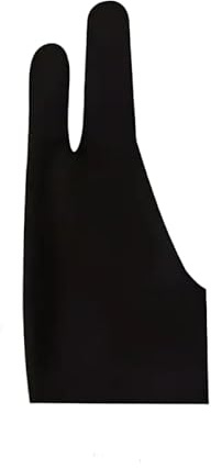 SEDLAV Precision Drawing Gloves for Artists - Two-Finger Set for Drawing Tablets and iPads, Left and Right Hand Protection