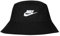 Nike Kids Futura Apex Bucket Hat, Einheitsgröße, Schwarz