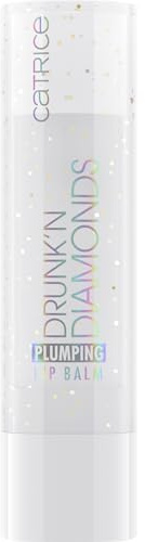 Catrice Drunk'n Diamonds Plumping Lip Balm, Nr. 060, Nude, feuchtigkeitsspendend, pflegend, vergrößernd, glänzend, vegan, ohne Parabene, ohne Mikroplastikpartikel, Nanopartikel frei, 1er Pack (3.5g)