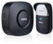 Sonnette sans fil EURA WDP-52A3 - cinétique, sans batterie, extensible, 230 V CA, 38 mélodies, portée jusqu’à 200 m, IP55, porte-nom - noir