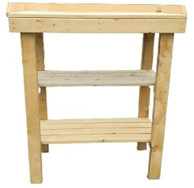 Potting Bench Garden Table BBQ Accessories Outdoor Workstation Sturdy Wooden