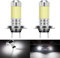 KATUR H7 LED Bombillas antiniebla 80W 3000LM 6500K Xenon Blanco con proyector para Conducir Luces de circulación diurnas DRL o Luces antiniebla (Paquete de 2)