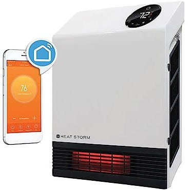 Heat Storm HS-1000-WX-WIFI Infrared Wi-Fi Heater, 1000 Watt