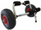 Riber Standard Kayak Trolley/Canoe/SUP/Surfboard - Lightweight - Suitable for Outdoor Use- Foldable - Removable Wheels - Large 10 Diameter Pneumatic Tyres - Capacity 36kg