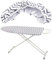 DSXVJHD Ironing Board Covers 150x50cm, Extra Large Ironing Board Cover with Thick Padding, Easy Fit and Scorch Resistant Replacement