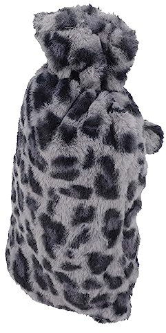Ipetboom Housse De Bouillotte Avec Motif Léopard Étui Pour Chaudes Accessoire Hiver Pour Au Chaud Réutilisable Et Décoratif