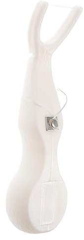 WRITWAA 1 supporto per filo dentale in materiale alimentare, riutilizzabile, con ergonomico, per la orale quotidiana e la pulizia dei denti