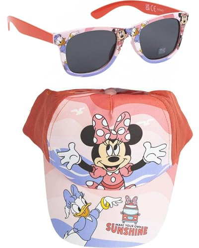 CERDÁ LIFE'S LITTLE MOMENTS Gorra y Gafas de Sol Disney Set Infantil Original para Niñ@s Unisex - Gorra y Gafas Disney Accesorios Verano Gafas Protección UV y Gorra Ajustable
