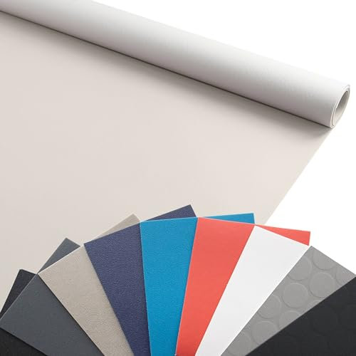 Primaflor PVC Bodenbelag Meterware - EXPOTOP, 2,00m x 1,50m, Uni Creme-Weiß, Messeboden, Vinyl-Boden für Küche, Wohn- und Badezimmer, Auslegware, Anti-Rutsch, Nicht Reflektierende Oberfläche