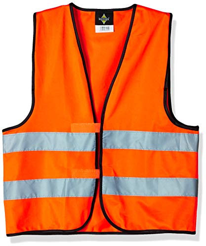 Korntex Warnweste Standard - schwarzer Saum, L