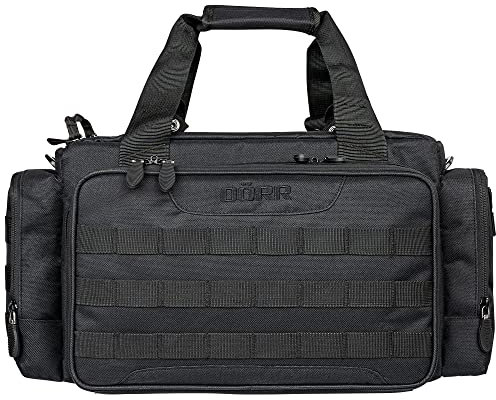 DÖRR Waffentasche Protac - Multifunktionale Einsatztasche - perfekt für Outdoor-Aktivitäten: Angeln - Bushcrafting - Schießport - Jagen (Polyester schwarz)