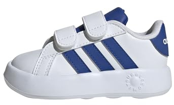 adidas Grand Court 2.0 Shoes Kids, Zapatillas de Tenis Unisex bebé, FTWR White Team Royal Blue Core Black, 25 EU